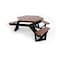 Frog Furnishings Brown 6' ADA HEX Table with Black Frame PB 6HEXADABRO - alternate 1